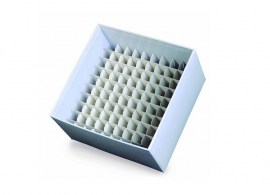 Caixa de Fibra de Papelão para 100 Microtubos - 1,5 A 2,0 Ml